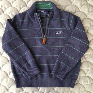 Vineyard Vines Toddler Quarter Zip Sweater